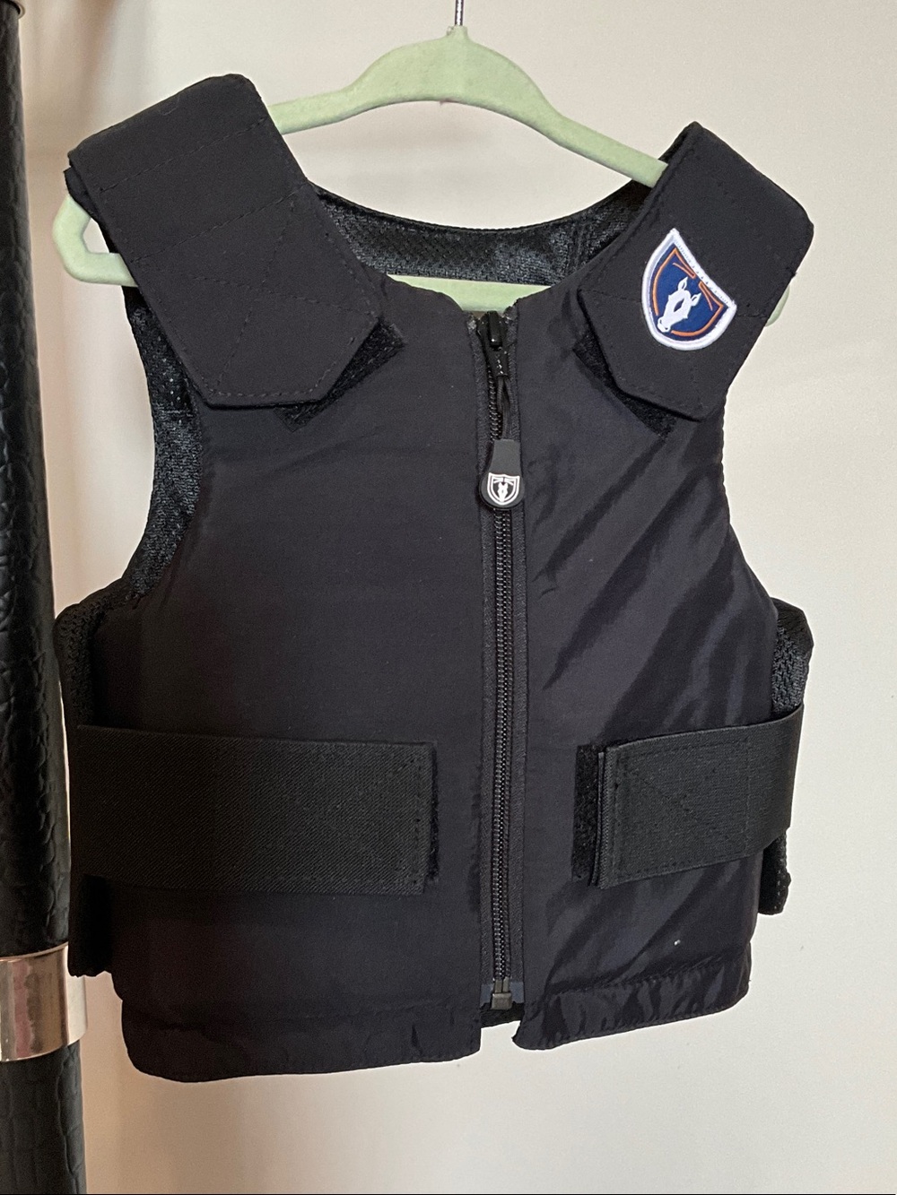 Kids Protective equestrian Safety Vest - Black